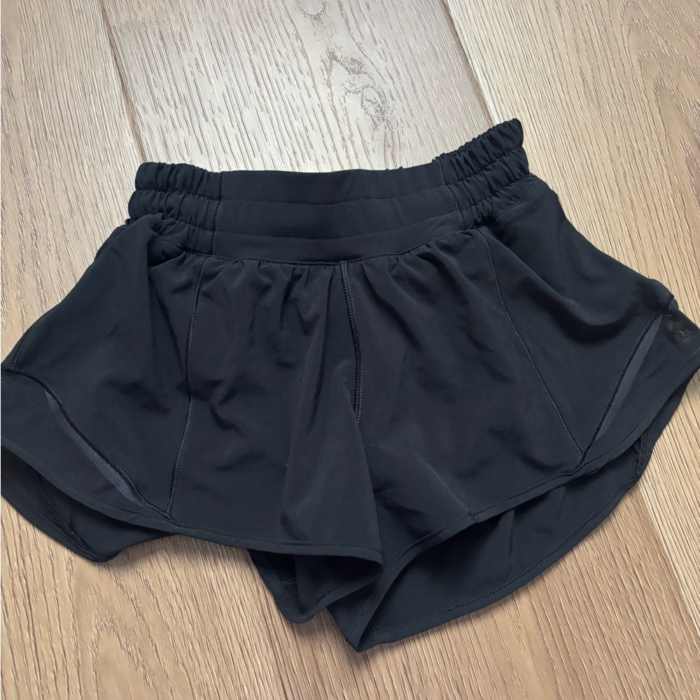 Lululemon Athletica Black Athletic Shorts Lightweight Performance